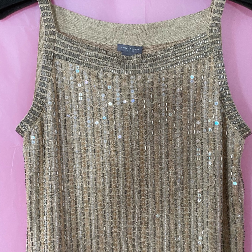 Sequin Knit Top - image 3